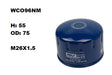 Oil Filter Z608 Fits Renault WCO96NM - Wesfil