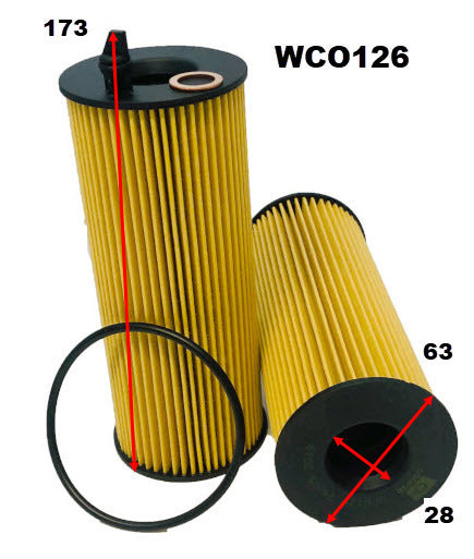 Oil Filter R2780P Fits BMW WCO126 - Wesfil
