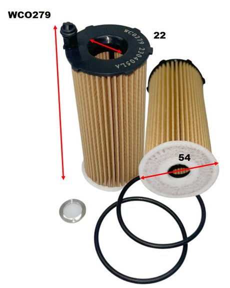 Oil Filter R2934P Fits Genesis/Hyundai/Kia WCO279 - Wesfil