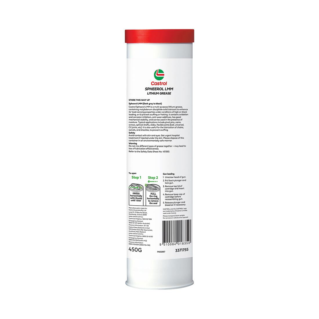 Spheerol LMM 450g - Castrol - Specialty Grease - Castrol