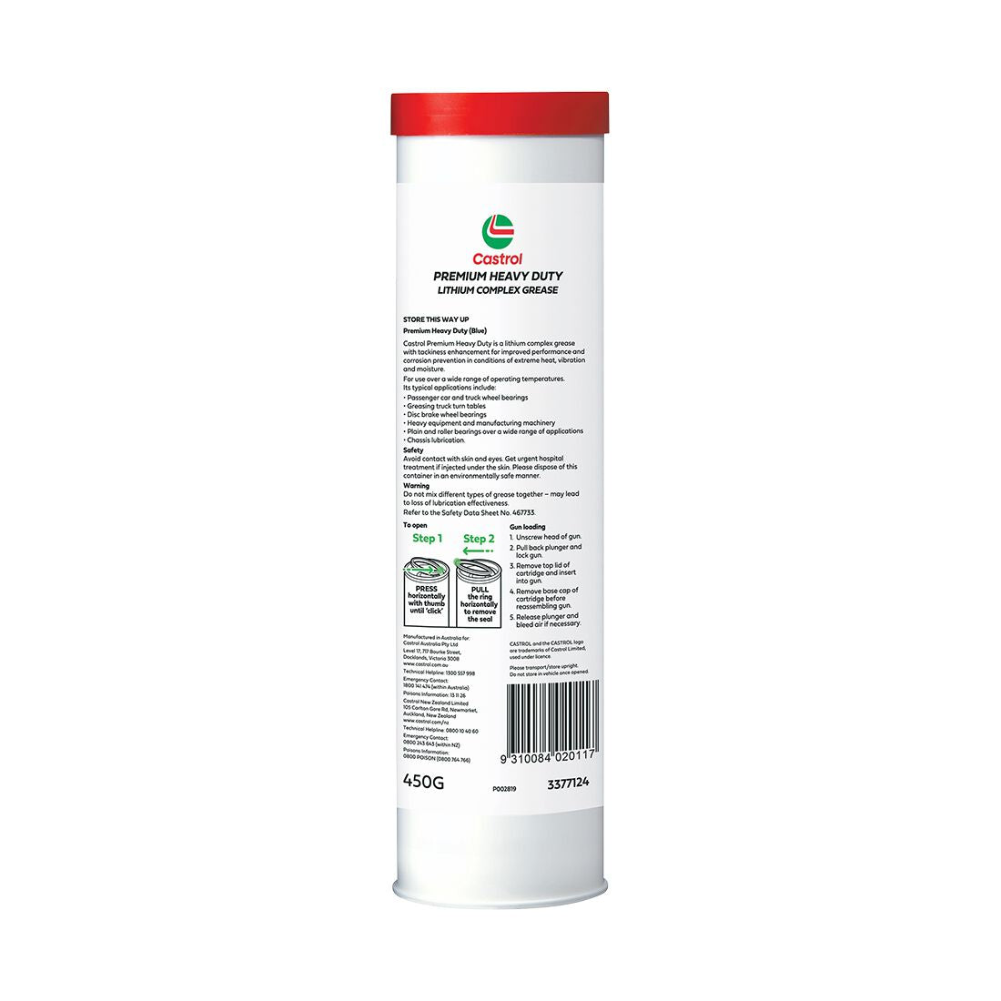 Premium Heavy Duty 450g - Castrol - Multi - Purpose Grease - Castrol