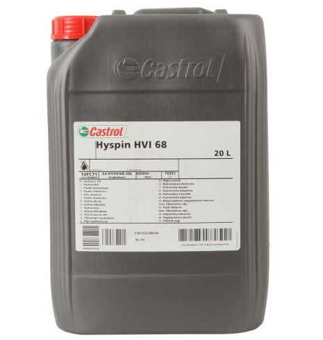 Hyspin HVI 68 20L - Castrol - Hydraulic Oils & Fluids - Castrol