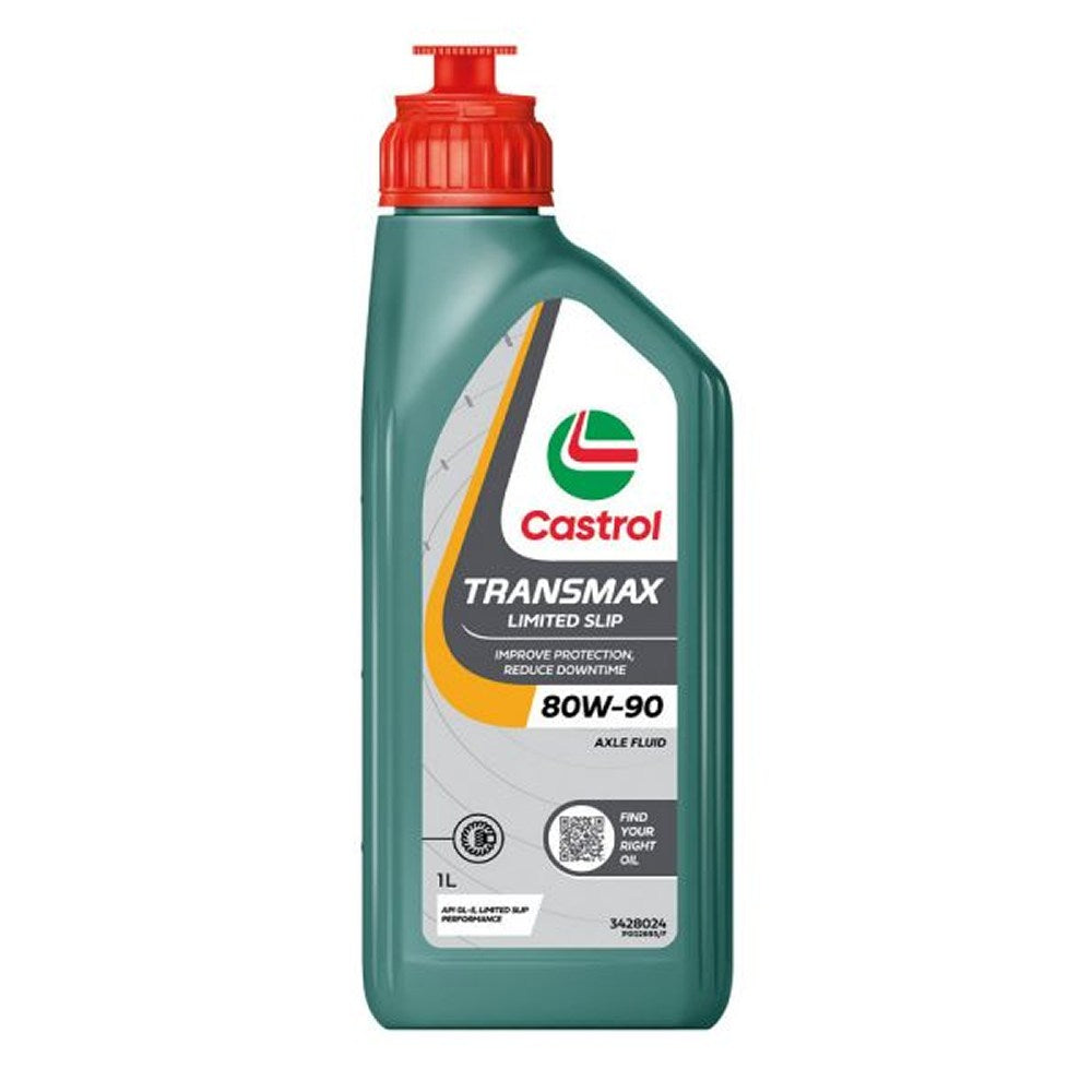 TRANSMAX Limited Slip 80W - 90 1L - Castrol - Gear & Differential Oils - Castrol