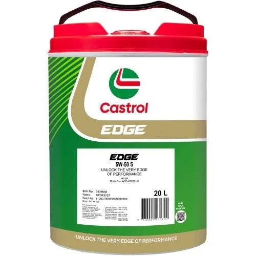 EDGE 5W - 50 S 20L - Castrol - Full Synthetic Engine Oil - Castrol