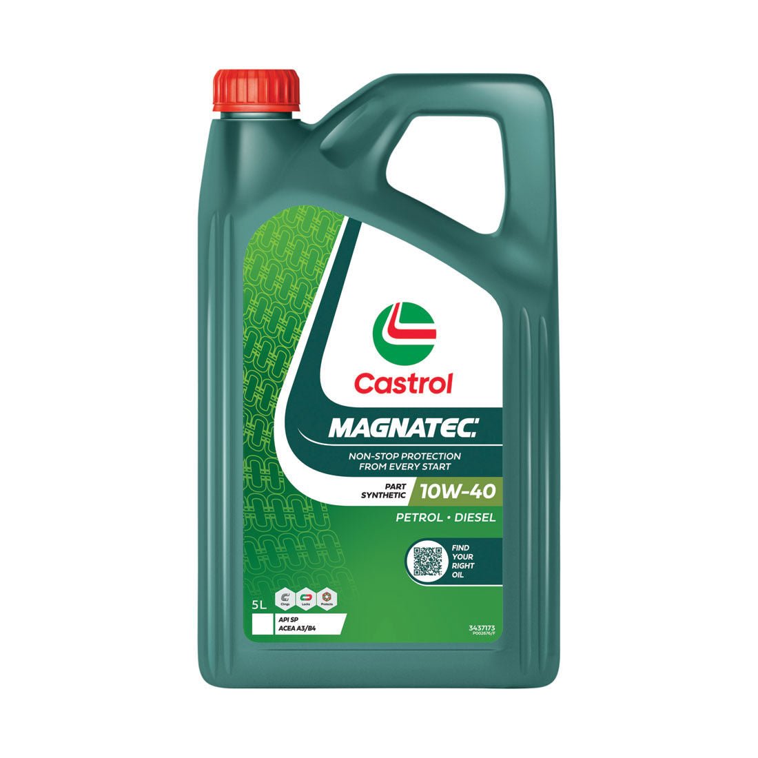 MAGNATEC 10W - 40 5L - Castrol - Semi Synthetic Engine Oil - Castrol