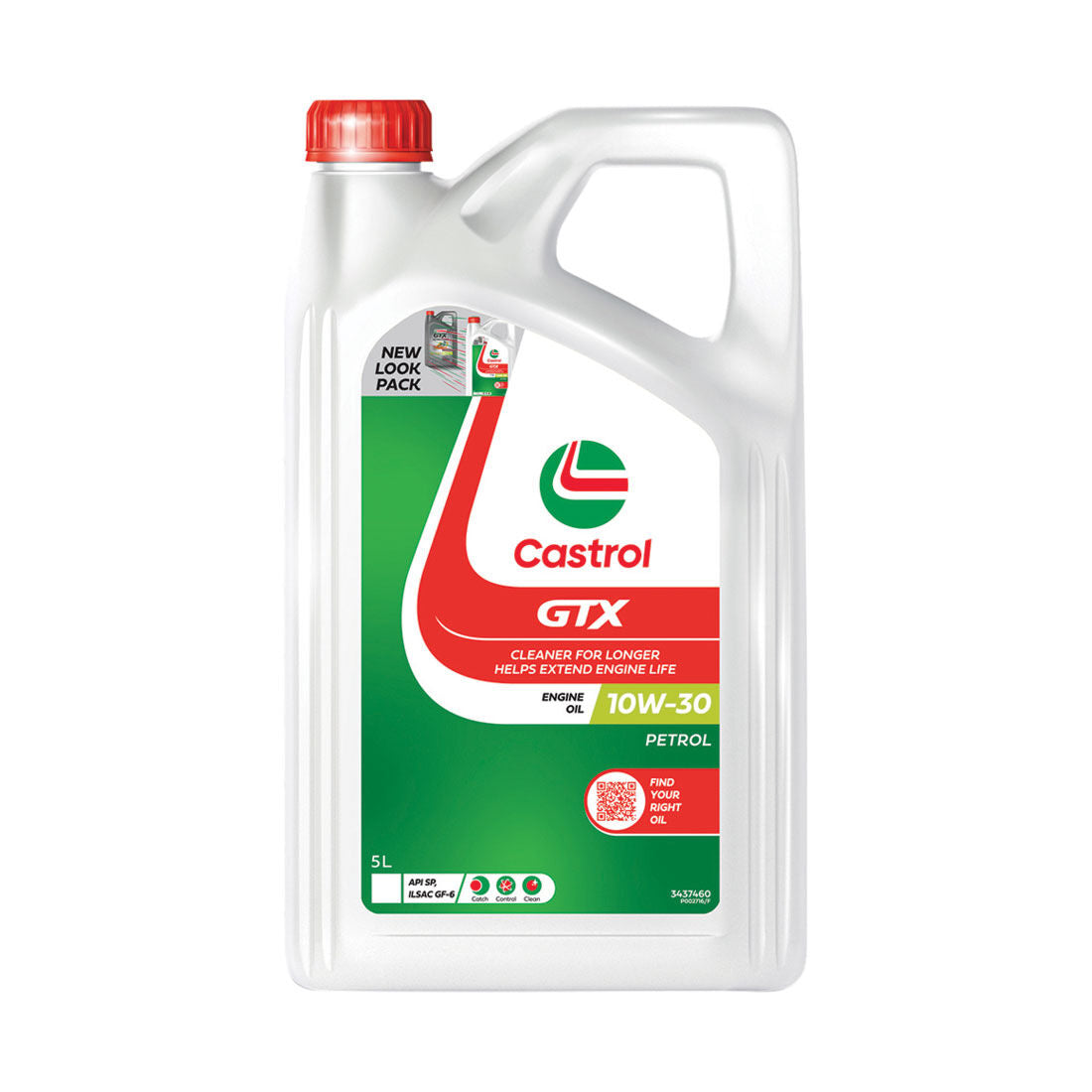 GTX 10W - 30 5L - Castrol - Semi Synthetic Engine Oil - Castrol