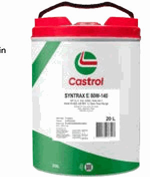 Syntrax E 80W - 140 20L - Castrol - Gear & Differential Oils - Castrol
