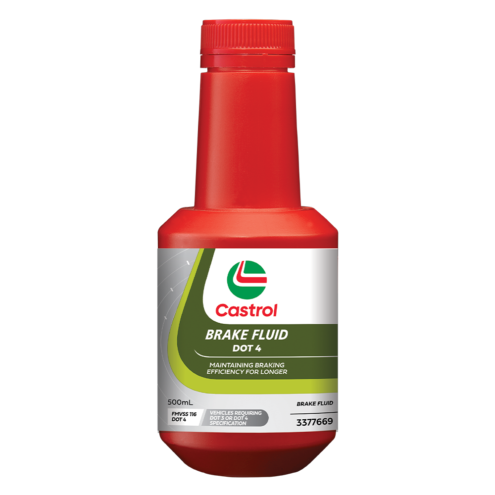 Brake Fluid Dot 4 500mL - Castrol - Brake & Clutch Fluid - Castrol