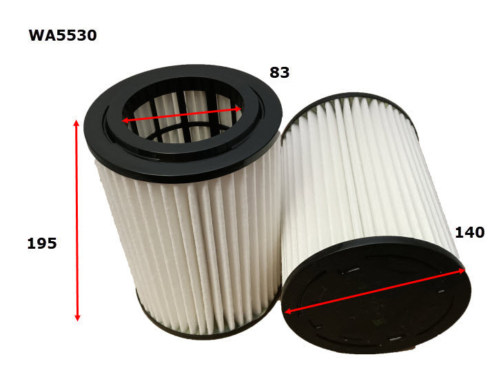 Air Filter A1965 Fits Hyundai WA5530 - Wesfil