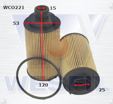 Oil Filter R2856P Fits LDV WCO221 - Wesfil