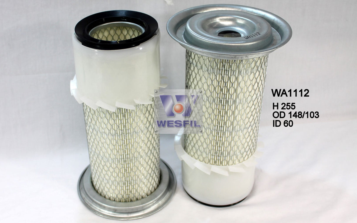 Air Filter HDA5762 Fits Komatsu WA1112 - Wesfil