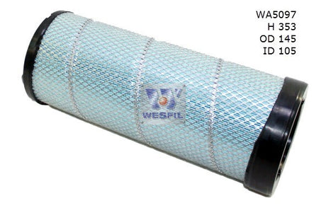 Air Filter HDA5982 Fits Mitsubishi Inner Filter For WA5097 - Wesfil
