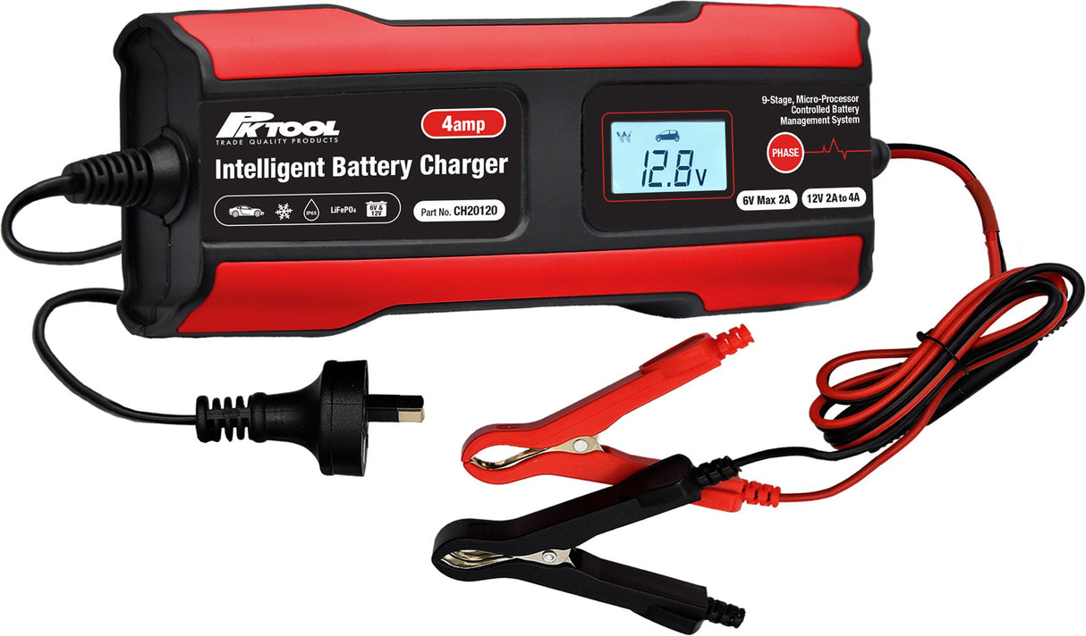 4amp Intelligent Battery Charger - PKTool