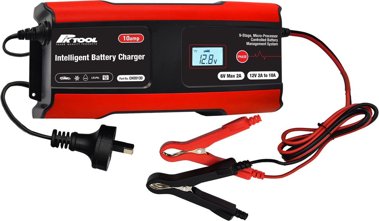 10amp Intelligent Battery Charger - PKTool