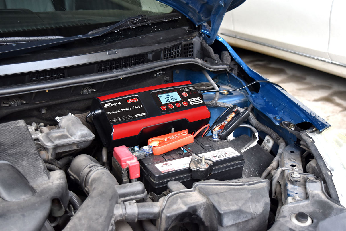 15amp Intelligent Battery Charger - PKTool