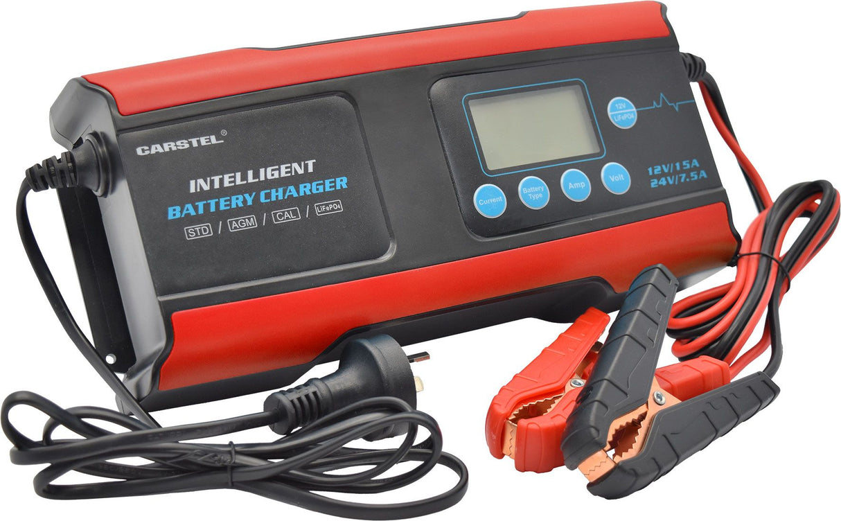 15amp Intelligent Battery Charger - PKTool