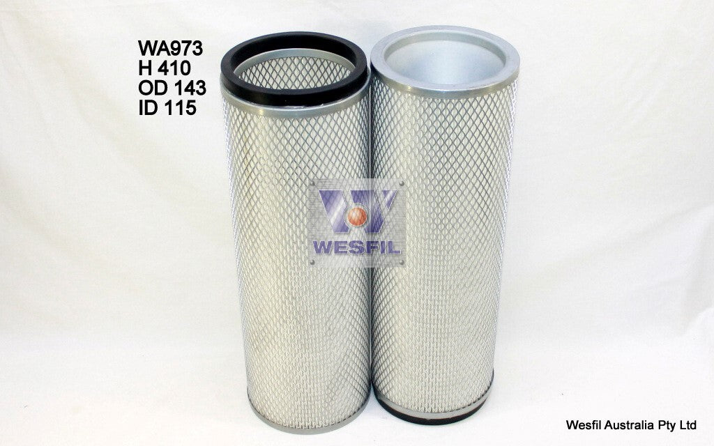 Air Filter Fits Mitsubishi WA973 - Wesfil