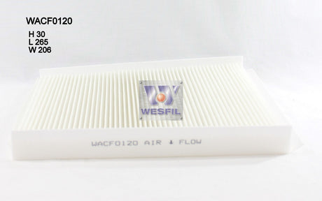 Cabin Filter RCA235P Fits Hyundai WACF0120 - Wesfil