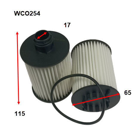 Oil Filter Fits Jeep WCO254 - Wesfil