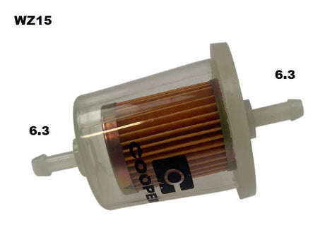 Plastic In-Line Filter Z15 Fits Mitsubishi/Toyota WZ15 - Wesfil