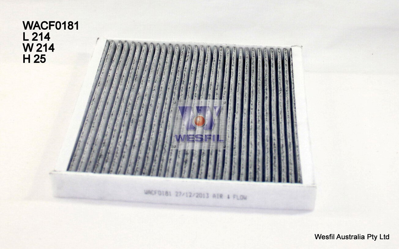 Cabin Filter Fits Smart Car WACF0181 - Wesfil