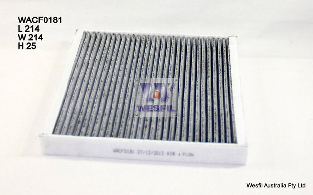 Cabin Filter Fits Smart Car WACF0181 - Wesfil