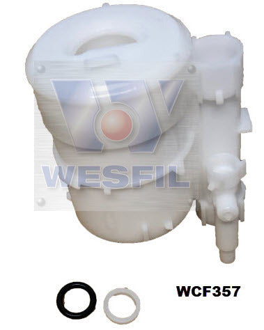 In-Tank Fuel Filter Fits Hyundai/Kia WCF357 - Wesfil