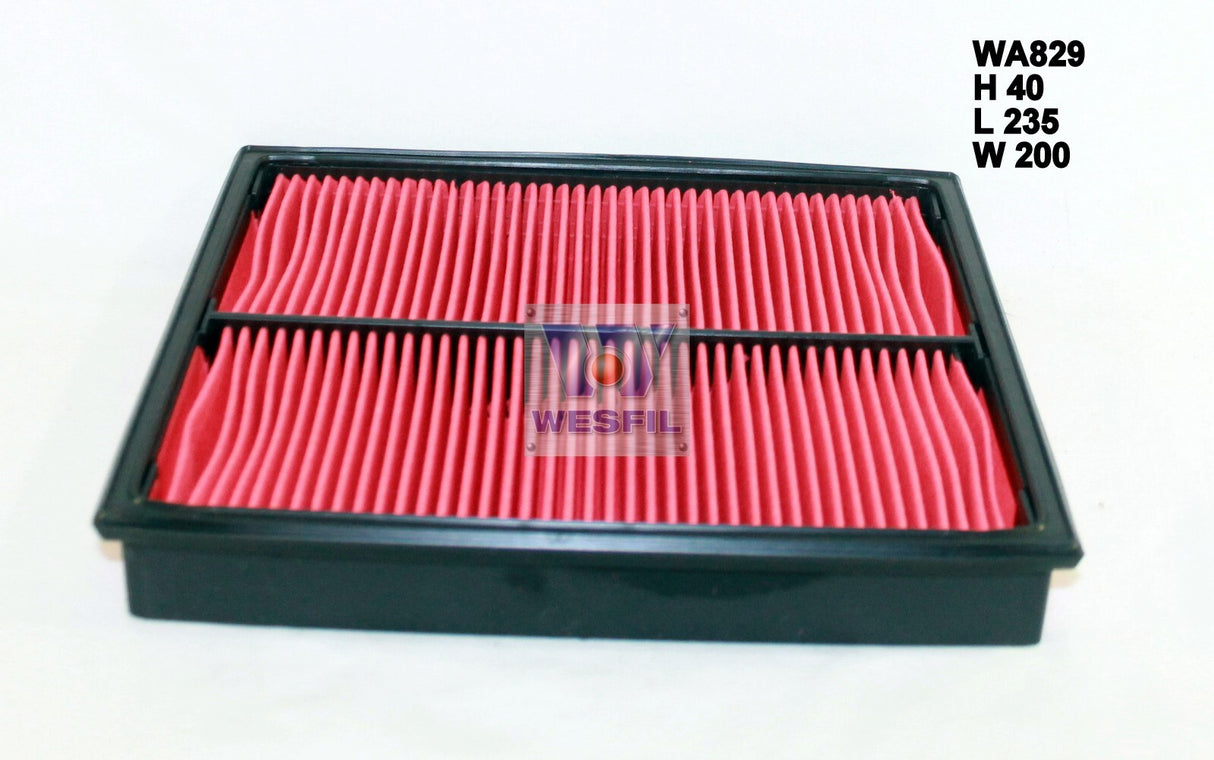 Air Filter A488 Fits Mazda WA829 - Wesfil