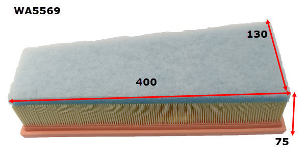 Air Filter Fits Mercedes WA5569 - Wesfil
