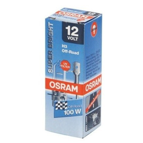 Halogen H3 12V 100W PK22S Rally 62201SBP - Osram
