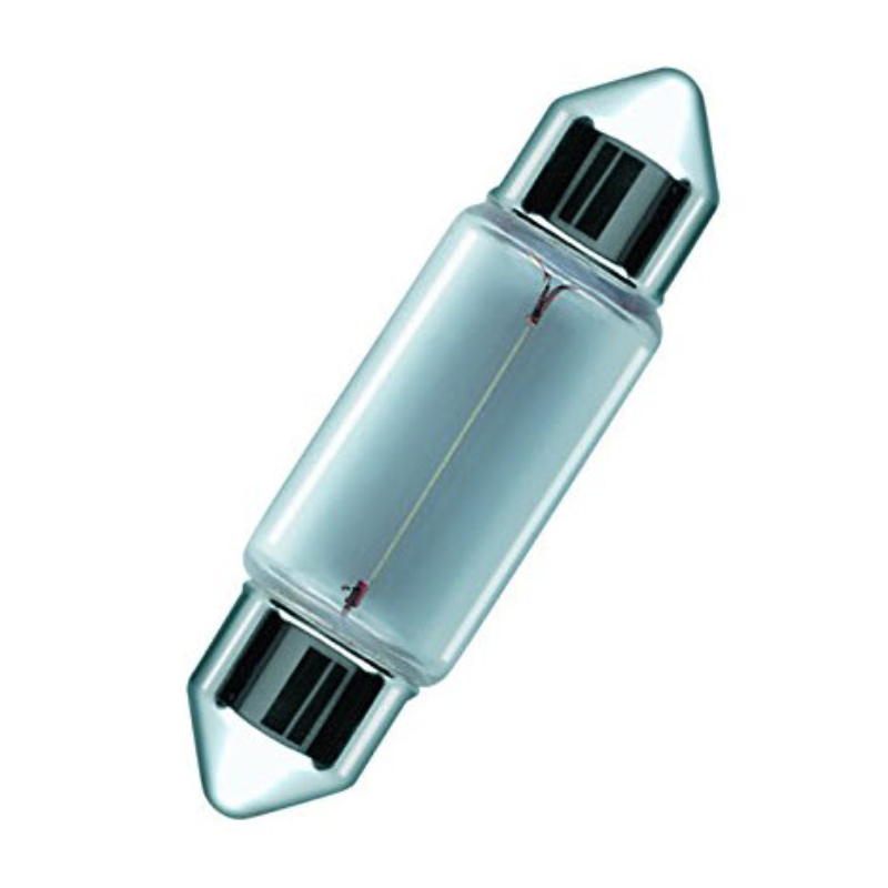 Festoon 12V 10W SV8.5 11mmx41mm B/P 1=2 Globes B/Pack 6411-02B - Osram