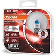 Halogen H3 12V 55W PK22S Nightbreaker Laser 1=2 Globes 64151NL-HCB - Osram