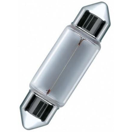 12V 10W Festoon - SV8.5 (Box of 10) 6438 - Osram