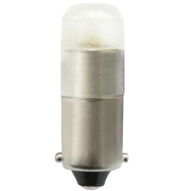 LED Bay. Cap T4W 12V 1W BA9S 1=2 Globes B/Pack 3850WW-02B - Osram