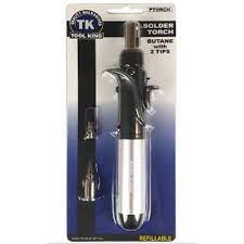 Butane Refillable Soldering Torch Pencil Type - Tool King