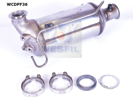Diesel Particulate Filter (DPF) RPF239 Fits Volkswagen WCDPF36 - Wesfil