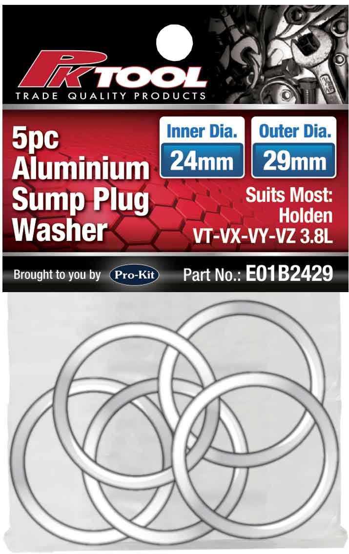 5 Pieces Aluminium Sump Plug Washer - PKTool