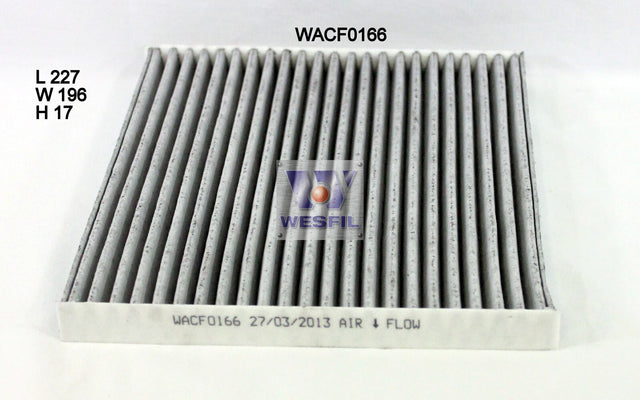 Cabin Filter RCA310P Fits Ssangyong WACF0166 - Wesfil