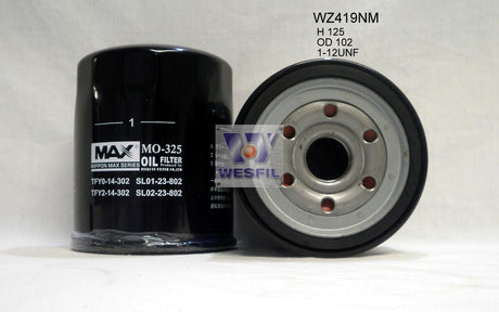 Oil Filter Z419 Fits Ford/Mazda WZ419NM - Wesfil