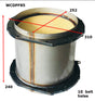 Diesel Particulate Filter (DPF) RPF321 Fits Isuzu WCDPF85 - Wesfil