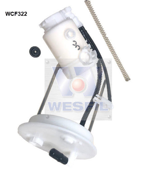 In-Tank Fuel Filter Z944 Fits Honda WCF322 - Wesfil