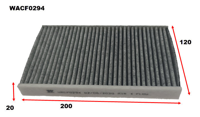 Cabin Filter Fits Jeep WACF0294 - Wesfil