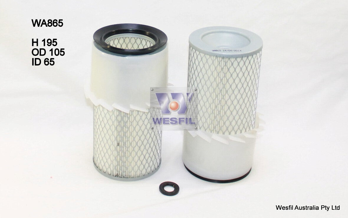 Air Filter HDA5598 Fits Nissan WA865 - Wesfil