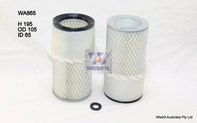 Air Filter HDA5598 Fits Nissan WA865 - Wesfil