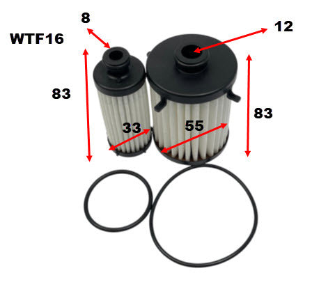 Transmission Oil Filter Fits Audi WTF16 - Wesfil