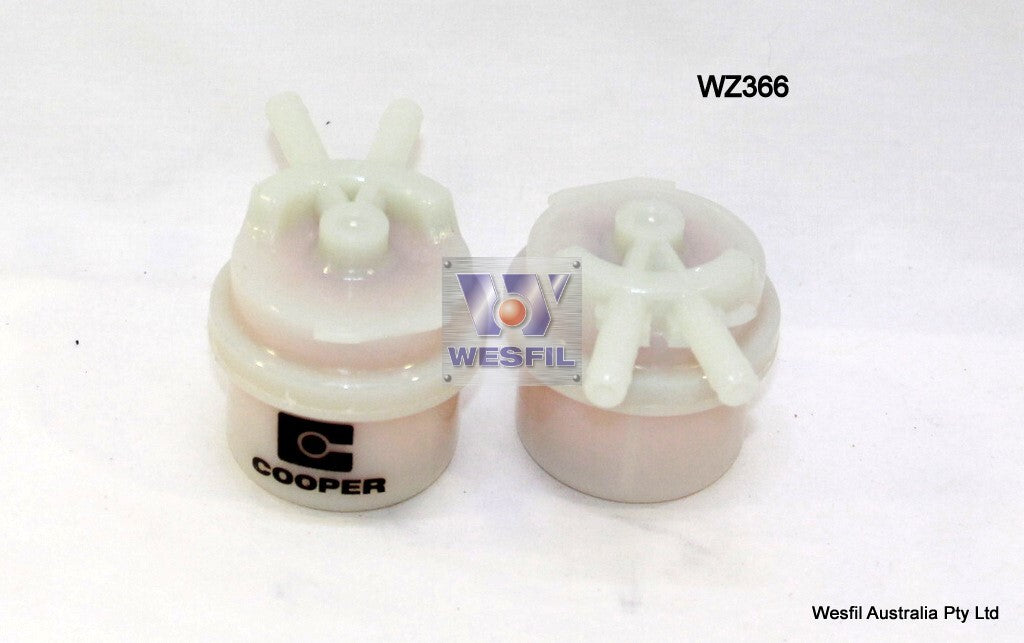 Plastic In-Line Filter Z366 Fits Subaru WZ366 - Wesfil