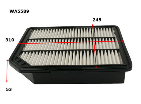 Air Filter Fits Ssangyong WA5589 - Wesfil