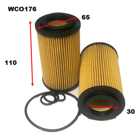 Oil Filter R2902P Fits Mercedes WCO176 - Wesfil
