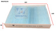 Cabin Filter RCA385P Fits Renault WACF0235 - Wesfil