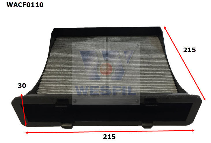 Cabin Filter RCA183P Fits Subaru WACF0110 - Wesfil
